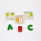Wooden Learning Card 26 Alphabets English letters and Pictures, great gift for Birthday