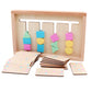Wooden board sorting colour game toy Great birthday gift