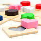 Cube Shape different wooden shapes and blocks great birthday gift