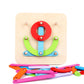 Wooden Puzzles numbers ,letters or shapes Sort by shape and colour excellent birthday gift