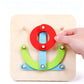 Wooden Puzzles numbers ,letters or shapes Sort by shape and colour excellent birthday gift