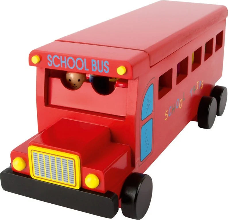 School wooden bus
