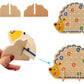 Wooden Hedgehog Board Lacing & Stringing Beads, Fruits and Vegetables